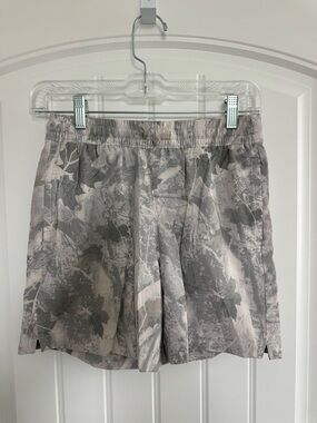 abercrombie kids perforated shorts with drawstring